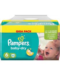 Pampers Baby Dry Nappies Size 6