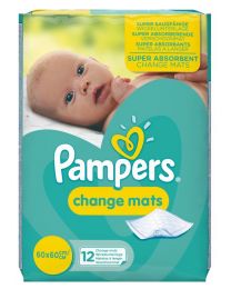 Pampers Change Mats - Pack of 12