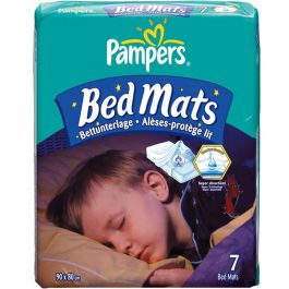 Pampers Disposable Bed Mats Carton 3x7 Mats