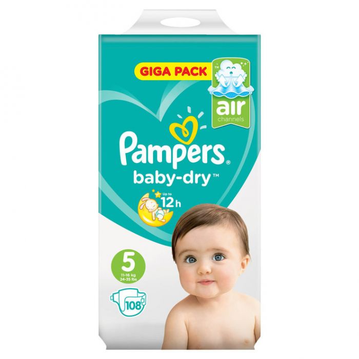Pampers Baby Dry Size 5 Weight Chart